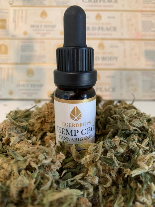 Little Tiger: 7.19% Hemp CBG Holy Oil, 10ml